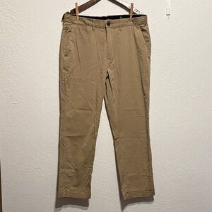 Goodfellow & Co Khaki Slim Chino Pants Men’s 34x30 Wrinkle Resist Stretch Modern